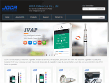 Tablet Screenshot of joca-ecig.com